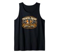 Physical Education Gym Locker Room Snap Towel Humor Tank Top