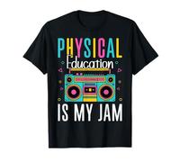 Physical Education is My Jam PE Teacher Gym Coach T-Shirt