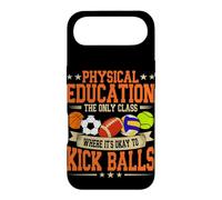 Physical Education It's Okay To Kick Balls P.E. Teacher Case for iPhone Air