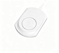 Physical for Mouse Jiggler Automatic Mover to Keep PC Awake - Undetectable Cursor Movement Simulator for Windows for mac for linux - Quiet Operation Office Tool - Black 13x10x2cm(White)