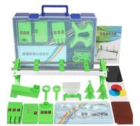 Physical Optics Experiment Kit Optical Bench Lab Pinhole Imaging Module | Convex & Concave Lens Set, Geometric Optics Demonstration Apparatus for School Student STEM Physics Laboratory Teaching