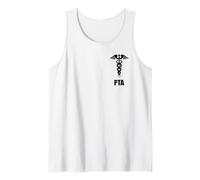 Physical Therapist Assistant PTA Caduceus Symbol Medical Tank Top