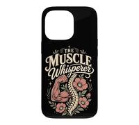 Physical Therapist PT Rose Flower The Muscle Whisperer Case for iPhone 13 Pro