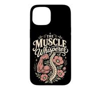 Physical Therapist PT Rose Flower The Muscle Whisperer Case for iPhone 15