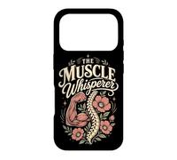 Physical Therapist PT Rose Flower The Muscle Whisperer Case for iPhone 17 Pro