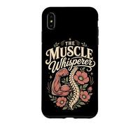 Physical Therapist PT Rose Flower The Muscle Whisperer Case for iPhone XS Max