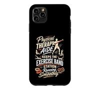Physical Therapy Aide Keeps The Exercise Band Station Case for iPhone 11 Pro Max