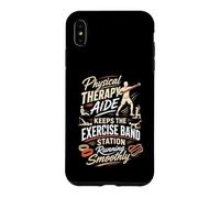 Physical Therapy Aide Keeps The Exercise Band Station Case for iPhone XS Max