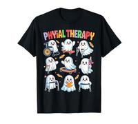Physical Therapy Funny Halloween Boo Ghost Spooky Season T-Shirt