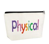 Physical Therapy Gift Makeup Bag Physical Therapist Gifts for Women Occupational Therapy Present Cosmetic Bag Appreciation Christmas Graduation Present for Therapists Female Birthday Travel Pouch