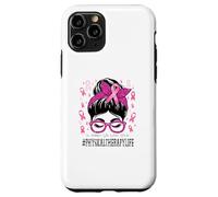 Physical Therapy In October We Wear Pink Women Breast Cancer Case for iPhone 11 Pro