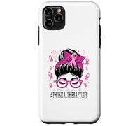 Physical Therapy In October We Wear Pink Women Breast Cancer Case for iPhone 11 Pro Max