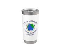 Physical Therapy Makes the World Go Round Stainless Steel Insulated Tumbler