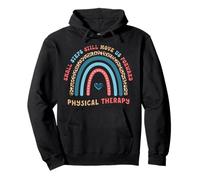 Physical Therapy PT Therapist Small Steps Move Us Forward Pullover Hoodie