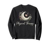 Physical Therapy Script Heart PT Therapist Design Sweatshirt