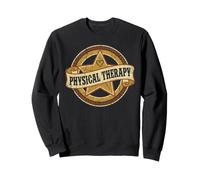 Physical Therapy Script Heart PT Therapist Design Sweatshirt