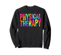Physical Therapy Script Heart PT Therapist Design Sweatshirt