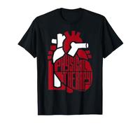 Physical Therapy Script Heart PT Therapist Design T-Shirt