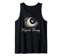 Physical Therapy Script Heart PT Therapist Design Tank Top
