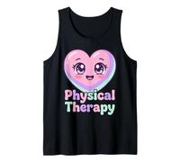 Physical Therapy Script Heart PT Therapist Design Tank Top