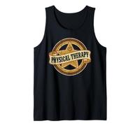 Physical Therapy Script Heart PT Therapist Design Tank Top