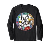 Physical Therapy Small Steps Move Us Forward PT Therapist Long Sleeve T-Shirt
