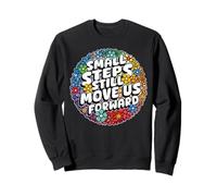 Physical Therapy Small Steps Move Us Forward PT Therapist Sweatshirt