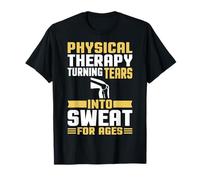 Physical Therapy Turning Tears - Knee Replacement Recovery T-Shirt
