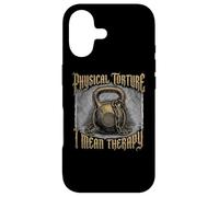 Physical Torture I Mean Therapy Joke Gym Humor Case for iPhone 17