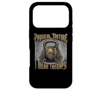 Physical Torture I Mean Therapy Joke Gym Humor Case for iPhone 17 Pro