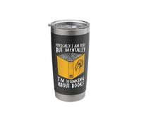 Physically I Am Here But Ancient Greece Greek Mythology Stainless Steel Insulated Tumbler