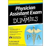 Physician Assistant Exam For Dummies, with CD - Paperback NEW Barry Schoenbor 20