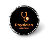 Physician Assistant Round Enamel Brooch Pin Button Badges Decoration Hat Clothing Bag Accessories Gift Crafts