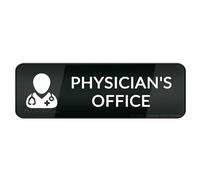 Physician Office Wall Or Door Sign With Adhesive Easy To Install And Highly Visible For Office And Business Highly Visible 4×16 Inch