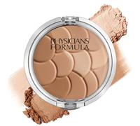 Physicians Formula - Bronze Booster Glow - Boosting Strobe and Contour Palette - Highlight and Contour Palette for a Defined and Glowing Look - with an Angled Contour Brush for a Precise Application