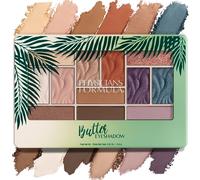Physicians Formula - Butter Eyeshadow Palette - Soft and Ultra-Creamy Shadows in 12 Different Shades - Wet or Dry Application - with Tucuma, Cupuaçu and Essential Fatty Acids - Tropical Days