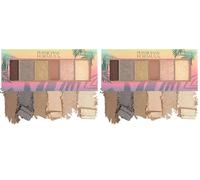 Physician's Formula, Inc., Butter Believe It! Eyeshadow, Multi-Finish Eyeshadow Palette, Liquid-to-powder Formula with Murumuru Butter, Cupuaçu Butter, Tucuma Butter, Bronzed Nudes (Pack of 2)