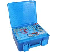 Physics and Electrical Equipment Box Sensitive Galvanometer Solar Panels Solar Motors Joule's Law Bee Buzzer Foil Electrical Tester Multifunctional Experimental Device Instruments
