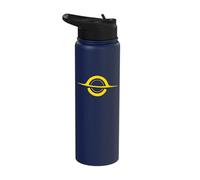 Physics Black Hole Stainless Steel Insulated Water Bottle