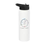 Physics Bloch Sphere Quantum Computing Qubit Bloch Sphere Stainless Steel Insulated Water Bottle