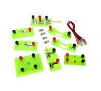 Physics Circuit Kit for Boys and Girls Complete Series Parallel Learning Set Educational Science Experiment for Junior High School Students Hands-On Physics Activity