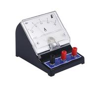 Physics Classroom Demonstration Ammeter Double Ranges 0.6A-3A Easy Read Pointers Dials Educational Voltages Tester Physics Lab Equipment