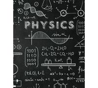 Physics Composition Notebook Wide-Ruled: Black Cover, Wide-Ruled Lined Paper Journal, 110 Pages , 7.5 x 9.25 in, School, College And University Notebook for Physics Students