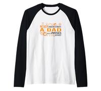 Physics Degree dad Raglan Baseball Tee