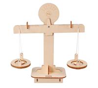 Physics Educational Toy Wooden Math Balance Scale for Demonstrating Balance Principles Learning Addition Subtraction Balance Scale