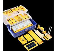 Physics Electrical Experiment Kit - Joule's Law Apparatus, Faraday & Electric Heating Lab Equipment