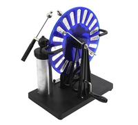 Physics Electrostatic Generator, Electrostatic Induction Motor with Hand Crank, Brighter Sparks, Longer Discharge Time, Long Service Life, for Scientific Physics Experiments and Learning