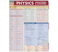Physics Equations & Answers (Quickstudy: Academic) (Qucik Study Academic)