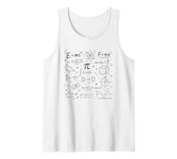 Physics Equations Chalkboard Science Math Art Tank Top