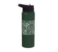 Physics Equations Formula Science Lover Quantum Mechanics Stainless Steel Insulated Water Bottle